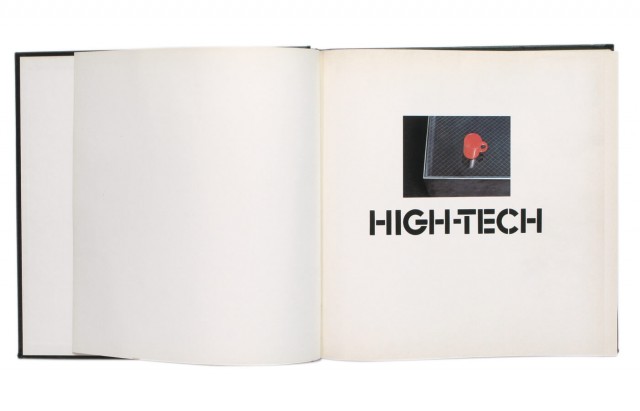 High-Tech: the Industrial Style and Source Book for the Home